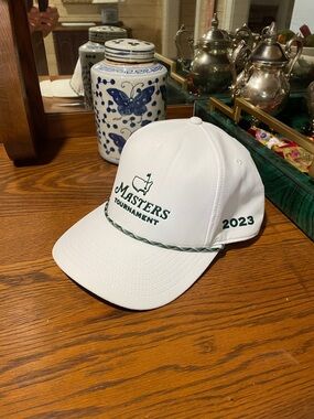 2023 Masters Tournament  White Golf Cap